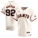 Men's San Francisco Giants Alyssa Nakken  Cream Home Limited Player Jersey