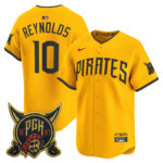 Bryan Reynolds #10 Pittsburgh Pirates 2026 City Connect Vapor Premier Limited Jersey - All Stitched