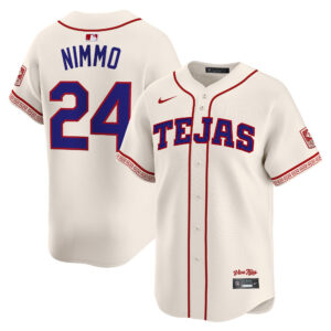 Brandon Nimmo #24 Texas Rangers 2026 City Connect Vapor Premier Limited Jersey - All Stitched