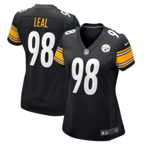 DeMarvin Leal Pittsburgh Steelers  Women's Game Player Jersey - Black