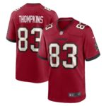 Deven Thompkins Tampa Bay Buccaneers Game Player Jersey - Red
