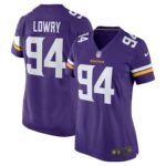 Dean Lowry Minnesota Vikings Women's Game Player Jersey - Purple