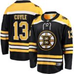 Charlie Coyle Boston Bruins Home Premier Breakaway Player Jersey - Black