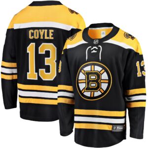 Charlie Coyle Boston Bruins Home Premier Breakaway Player Jersey - Black