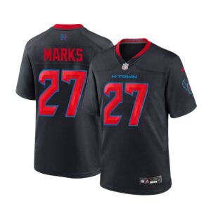 Jo'quavious Marks #27 Houston Texans Alternate Game Jersey - Navy