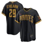 Pittsburgh Pirates Ryan O'Hearn #29 Black 2026 City Connect Stadium Jersey