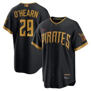 Pittsburgh Pirates Ryan O'Hearn #29 Black 2026 City Connect Stadium Jersey