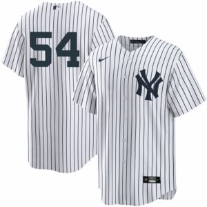 Men's New York Yankees #54 Aroldis Chapman Home Player  Cool Base Jersey