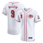 Men's Cincinnati Reds Matt McLain  White Home Elite Player Jersey