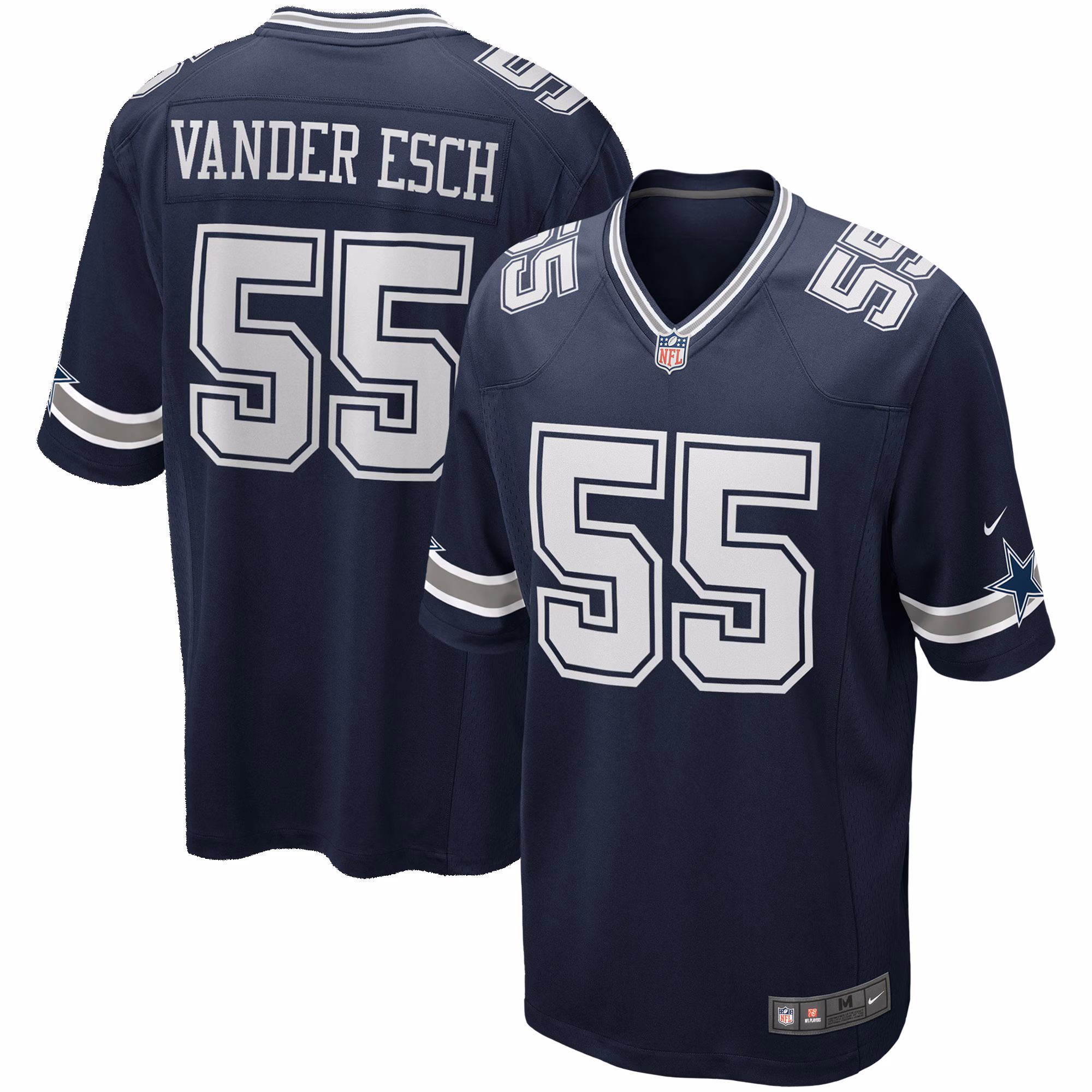 Leighton Vander Esch Dallas Cowboys Team Game Jersey - Navy