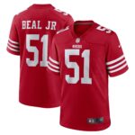 Robert Beal Jr San Francisco 49ers  Game Jersey -  Scarlet