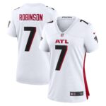 Women's Bijan Robinson Atlanta Falcons  Away Game Jersey - White