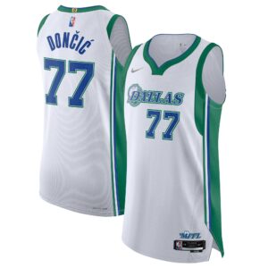 Luka Doncic Dallas Mavericks 2021/22 Authentic Player Jersey - City Edition - White