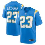 Bryce Callahan Los Angeles Chargers  Game Jersey - Powder Blue