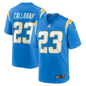 Bryce Callahan Los Angeles Chargers  Game Jersey - Powder Blue