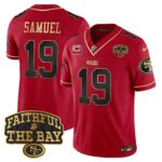 Deebo Samuel # 1 San Francisco 49ers Faithful To The Bay Patch Vapor Limited Jersey V8 - All Stitched