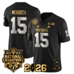 Fernando Mendoza #15 Indiana Hoosiers Vapor Limited Football Jersey - 2025 National Champions - All Stitched