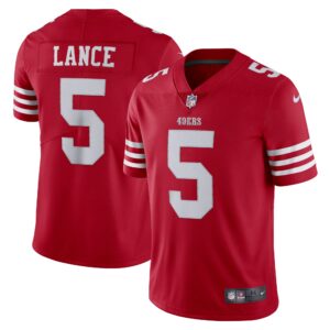 Trey Lance San Francisco 49ers  Vapor Limited Jersey - Scarlet