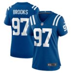 Curtis Brooks Indianapolis Colts  Women's Player Game Jersey - Royal