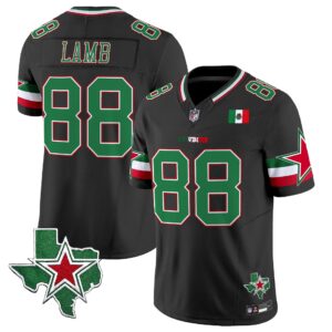 CeeDee Lamb # 88 2025 Dallas Cowboys Mexico Vapor Limited Jersey - All Stitched