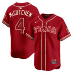 Andrew McCutchen #4 Texas Rangers 2026 City Connect Vapor Premier Limited Jersey - All Stitched