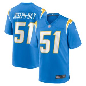 Sebastian Joseph-Day Los Angeles Chargers  Game Player Jersey - Powder Blue