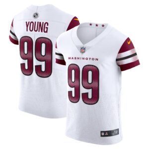 Chase Young Washington Commanders  Vapor Elite Jersey - White