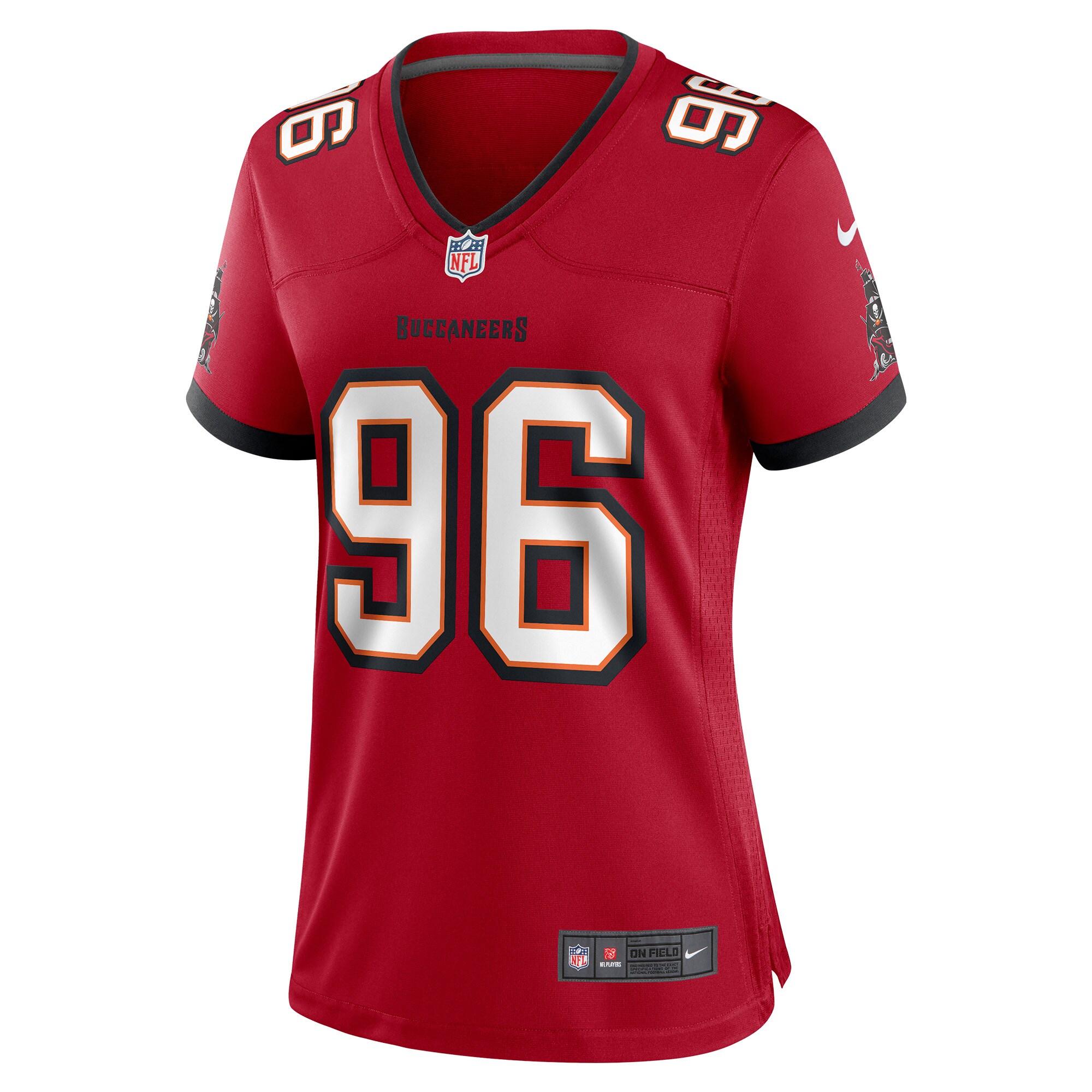 Akiem Hicks Tampa Bay Buccaneers Women's Player Game Jersey - Red - Image 2
