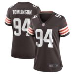 Dalvin Tomlinson Cleveland Browns Women's Game Player Jersey - Brown