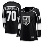 Joonas Korpisalo Los Angeles Kings Women's Home Breakaway Jersey - Black