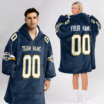 Adult Custom Blanket Hoodie Notre Dame Inspired Color