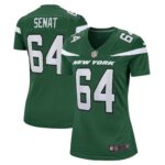 Greg Senat New York Jets  Women's Game Player Jersey - Gotham Green