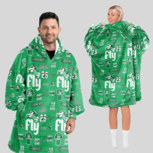 S.B 26 Philadelphia Football Unisex Blanket Hoodie