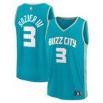 Unisex Charlotte Hornets Terry Rozier  Teal 2023/24 Fast Break Jersey - City Edition