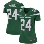 Freeman McNeil New York Jets Women's Game Retired Player Jersey - Gotham Green