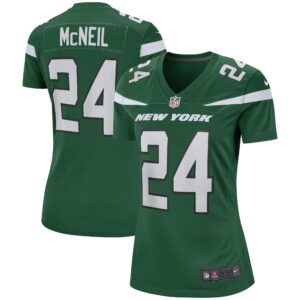 Freeman McNeil New York Jets Women's Game Retired Player Jersey - Gotham Green