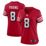 Steve Young San Francisco 49ers  Women's Alternate Game Jersey - Scarlet