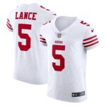Trey Lance San Francisco 49ers  Vapor Elite Jersey - White