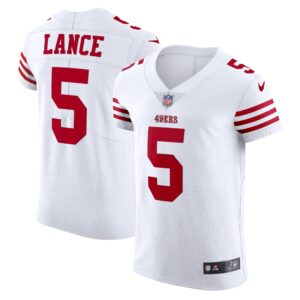 Trey Lance San Francisco 49ers  Vapor Elite Jersey - White
