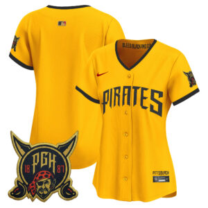 Women's Team Pittsburgh Pirates 2026 City Connect Vapor Premier Limited Jersey - Gold