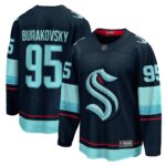 Andre Burakovsky Seattle Kraken Home Breakaway Player Jersey - Navy