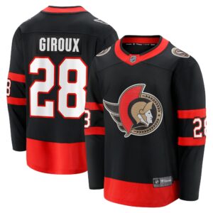 Claude Giroux Ottawa Senators Home Premier Breakaway Player Jersey - Black