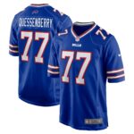 David Quessenberry Buffalo Bills  Game Player Jersey - Royal