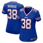 Tre Norwood Buffalo Bills Women's Team Game Jersey -  Royal