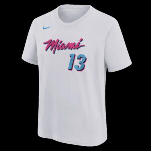 Bam Adebayo Original Vice Name & Number Youth Tee