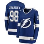 Mikhail Sergachev Tampa Bay Lightning Women's Breakaway Player Jersey - Blue
