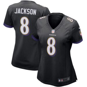 Lamar Jackson Baltimore Ravens Women's Game Jersey - Black
