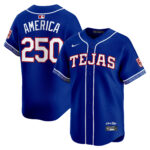 #250 America #250 Texas Rangers 2026 City Connect Vapor Premier Limited Jersey - All Stitched