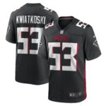 Nick Kwiatkoski Atlanta Falcons  Game Player Jersey - Black
