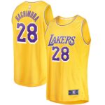 Rui Hachimura Los Angeles Lakers  Fast Break Player Jersey - Icon Edition - Gold